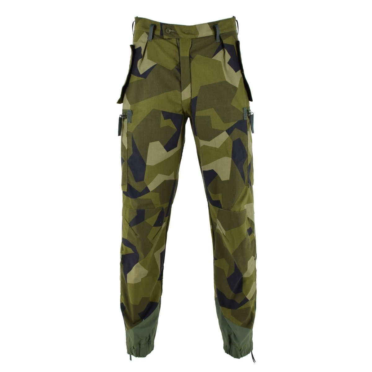 Pantaloni militari svedesi originali M90 Splinter Splinter Camouflage Field Combat Pantaloni BDU