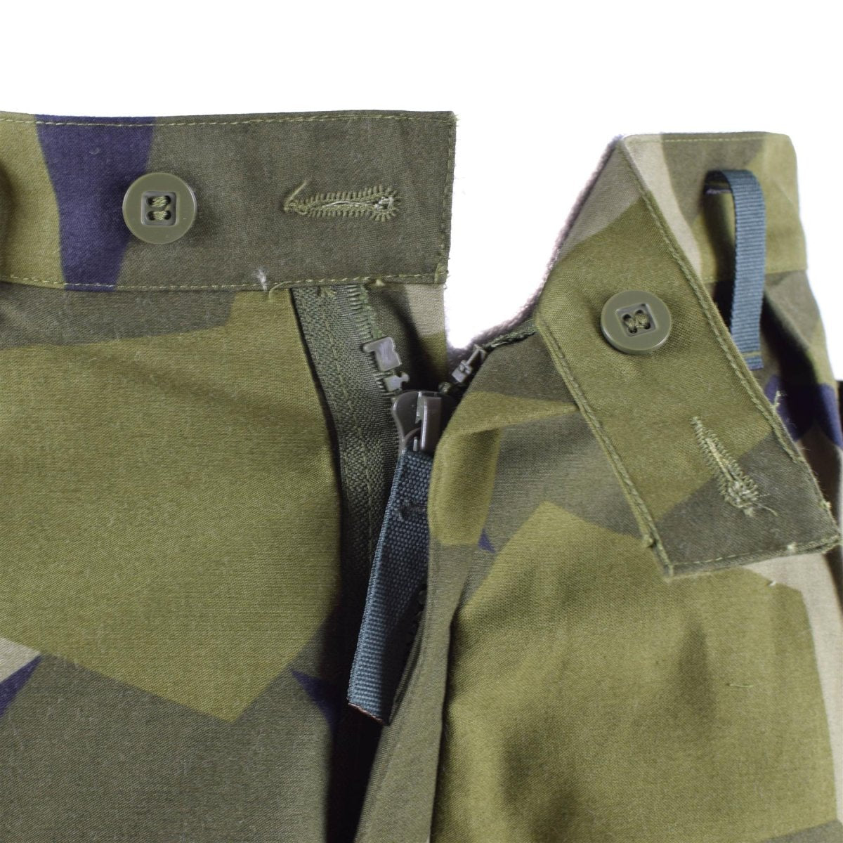 Pantaloni militari svedesi originali M90 Splinter Splinter Camouflage Field Combat Pantaloni BDU