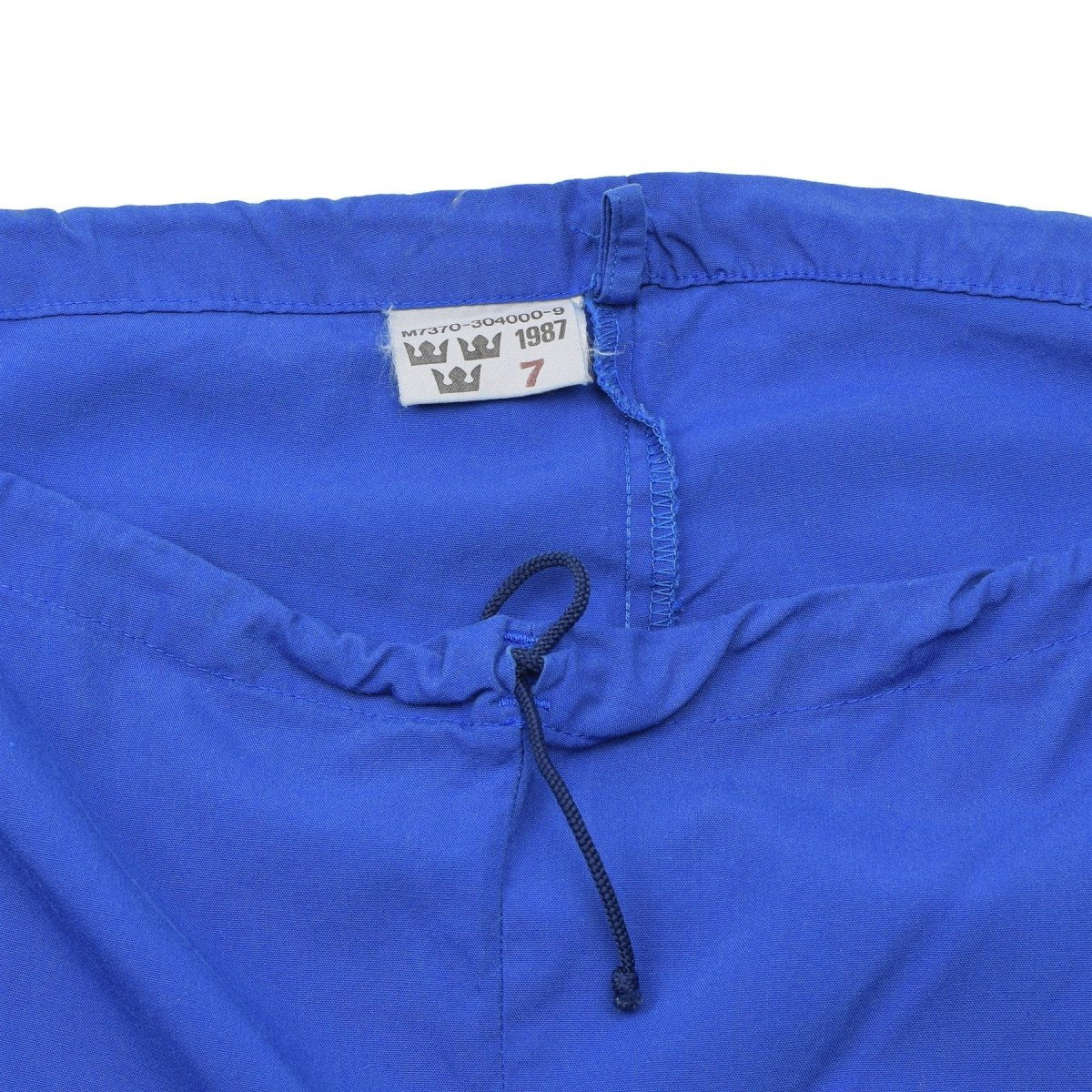 Pantaloni militari svedesi originali pantaloni per pantaloni regolabili in vita indossa blu