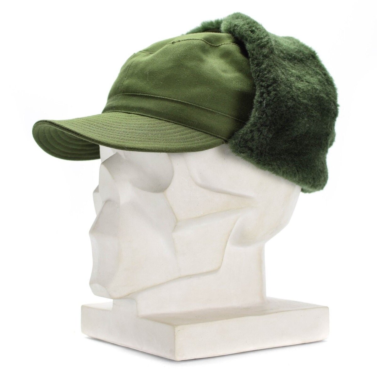 Originale svedese Svezia Army militare inverno verde m59 combattimento cappello da campo nuovo nuovo