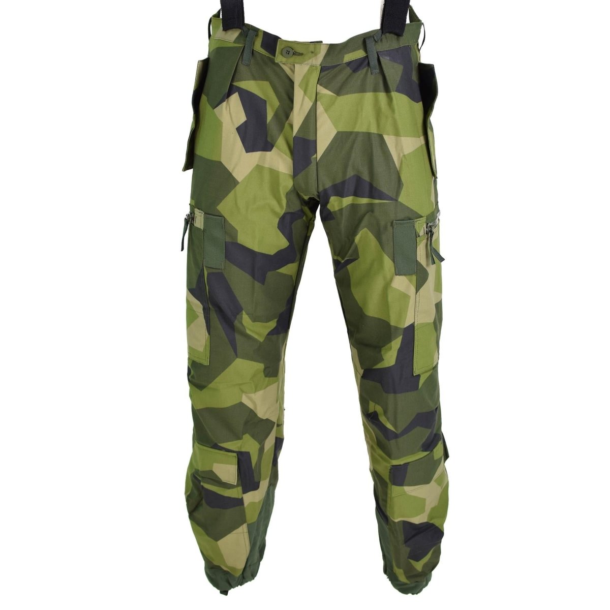 Pantaloni navali di petroliera termica svedese originali m90 Splinter camuflage bdu pantaloni nuovi