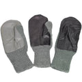 Originale Swiss Grey Grey Wool Weather Weather Malms in pelle Palma Problema militare