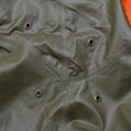 Giacca da pioggia dell'esercito svizzero originale Olive Civil Protection Waterproof Coat nuovo nuovo