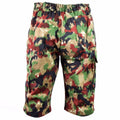 Shorts dell'esercito svizzero originale M83 Field di combattimento Alpenflage Taz 83 Camo Cargo Shorts