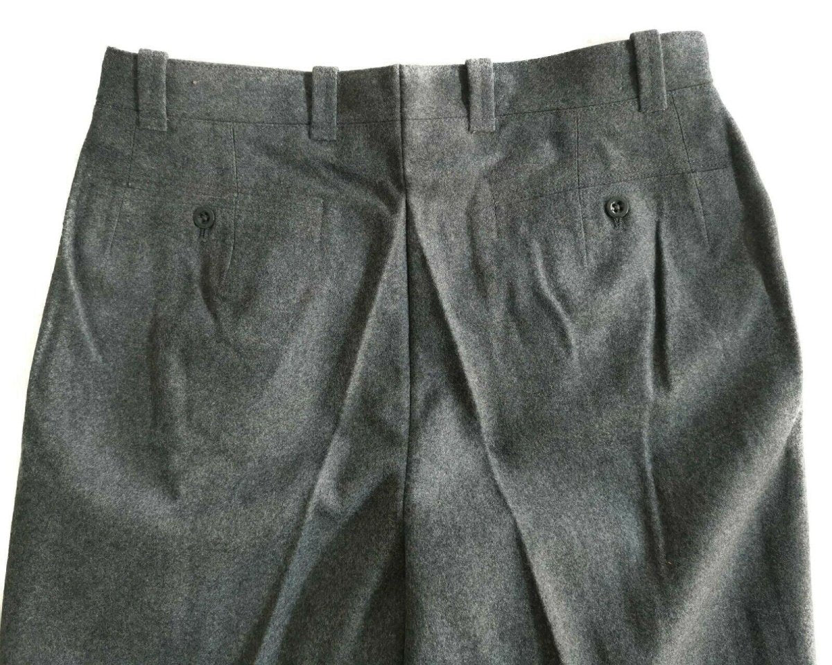 Pantaloni di lana dell'esercito svizzero originali Pantaloni di campo in surplus militare Svizzera