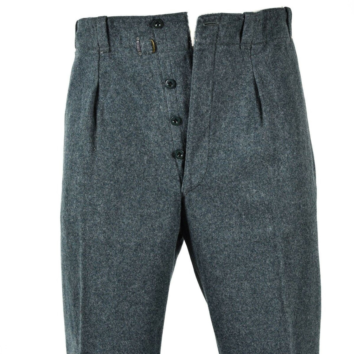 Pantaloni di lana dell'esercito svizzero originali Pantaloni di campo in surplus militare Svizzera