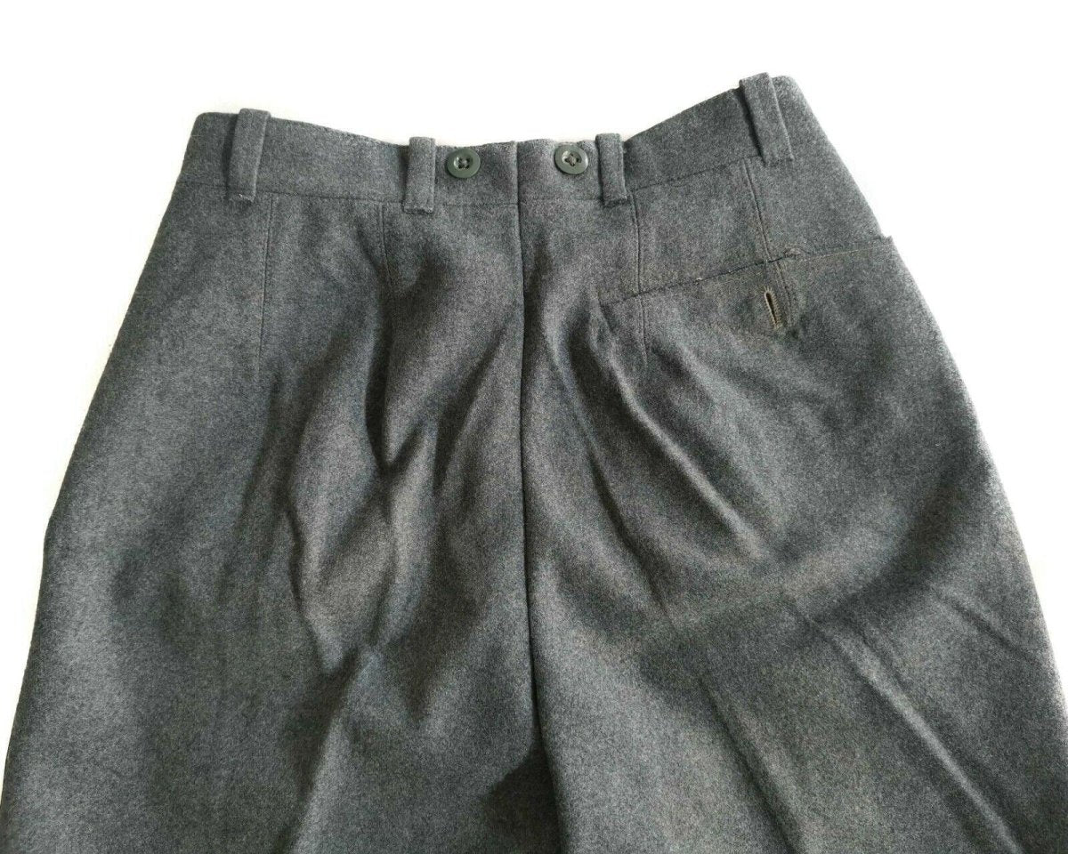 Pantaloni di lana dell'esercito svizzero originali Pantaloni di campo in surplus militare Svizzera