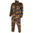 Original Swiss Army Alpen coverall suit with TAZ 83 camouflage, durable and practical for alpine environments.