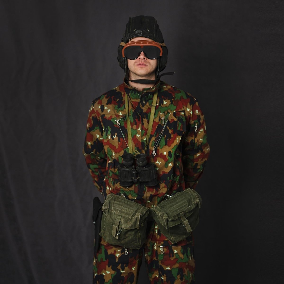 Originale Swiss Svizzera Svizzera Alpen Allone Coperta di petroliera Emissione militare Nuovo
