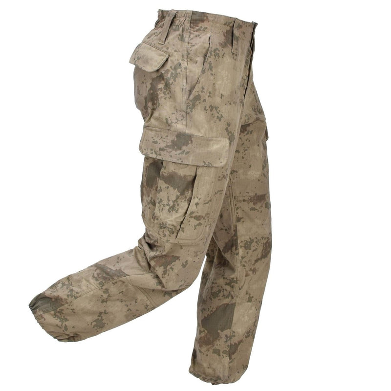 Original Turkish Military AG18 Field Pants RipStop Cargo Pockets M2018 Camo