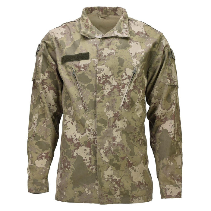 Giacca uniforme originale militare turca AG18 durevole RipStop M2021 Camo - GoMilitar