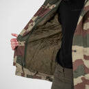 Original Turkish military camo parka durable ripstop w removable liner tactical - GoMilitar