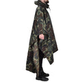Original Turkish Military Camuflage poncho resistente all'esercito con cappuccio a ripieno con cappuccio