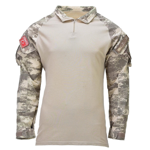MASCHIO TATTICO TATTICO COMPATO MILITARIO TURKISH originale M2021 CAMO