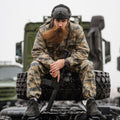 Parka mimetico digitale militare originale turco con fodera tattica in ripstop resistente