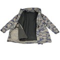 Parka mimetico digitale militare originale turco con fodera tattica in ripstop resistente