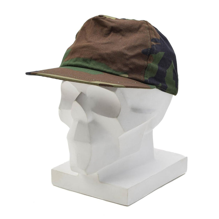 Berretto da campo militare turco originale con fascia posteriore elasticizzata AG18 Woodland Camo - GoMilitar