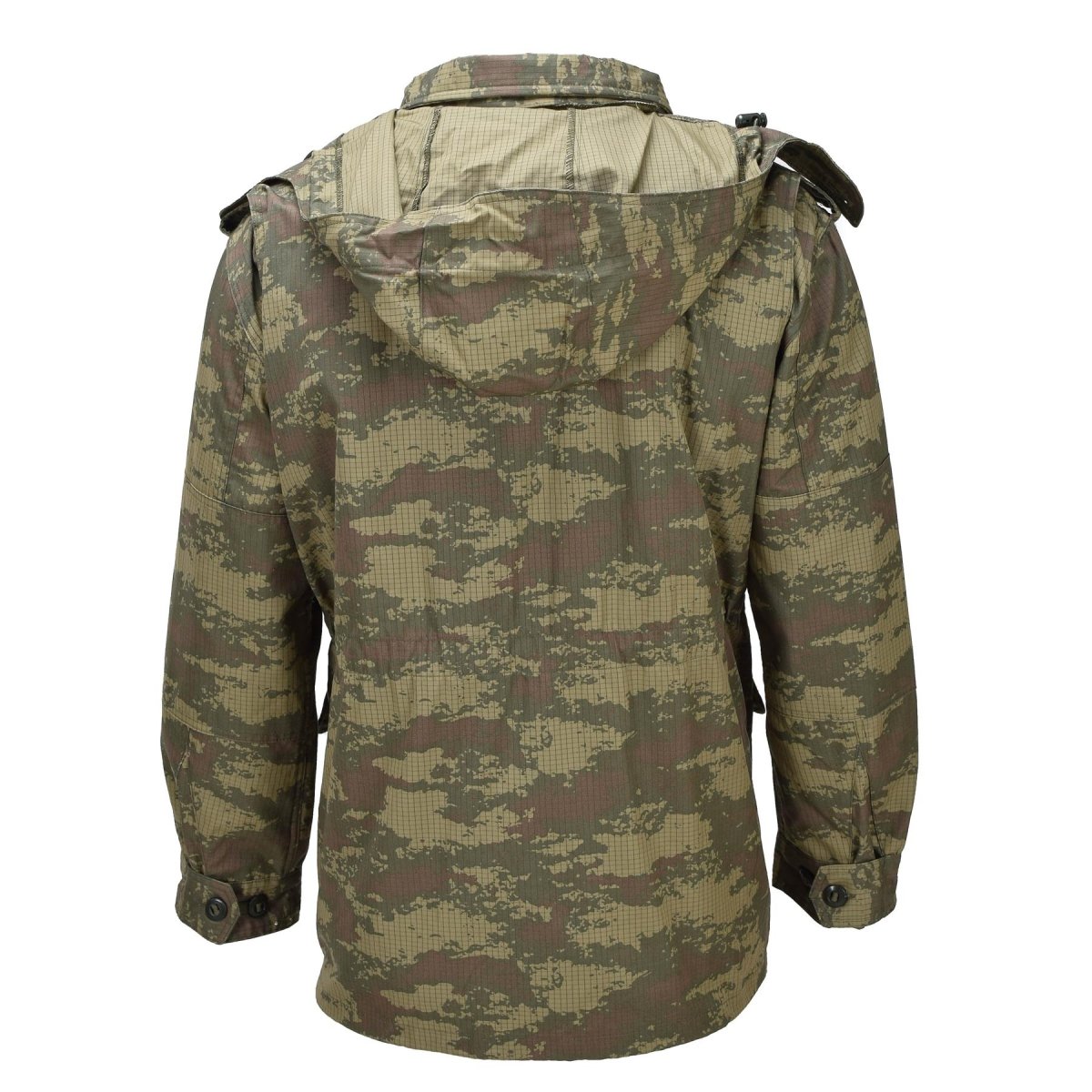 Parka militare turco originale con fodera in pile Ripstop M2008 Camo
