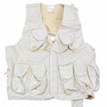 Gilet tattico militare turco originale multi-tasca da campo bianco