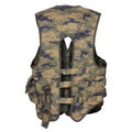 Gilet militare turco originale 8 tasche attaccate imbottitura sulle spalle M2018 Camo