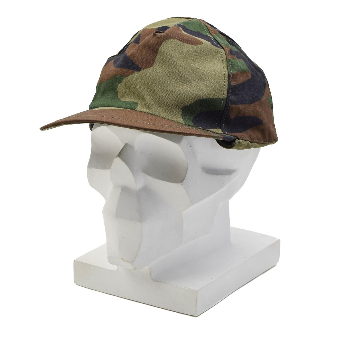 Berretto da campo invernale militare turco originale RipStop Outdoor Hat Woodland Camo