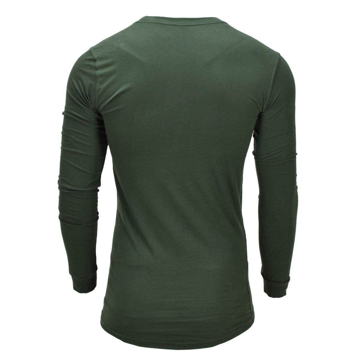 Canottiera termica originale militare ucraina in cotone a maniche lunghe di colore verde
