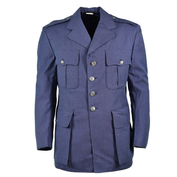 Cappotto originale da uomo in lana blu USAF dell'aeronautica militare americana Abito da servizio - GoMilitar