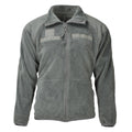 Giacca in pile tattica originale per la stagione fredda dell'esercito americano, spalle rinforzate verde oliva