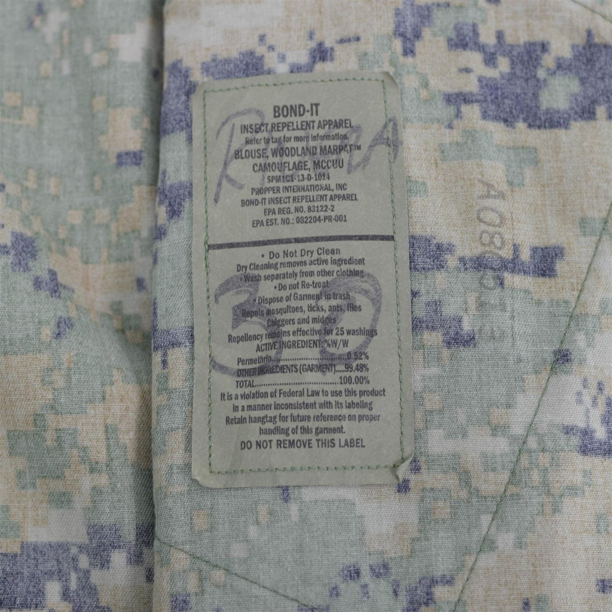 Giacca per truppe dell'esercito americano originale BDU Digital Woodland Camo Shirt IMBIET