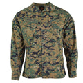 Giacca per truppe dell'esercito americano originale BDU Digital Woodland Camo Shirt IMBIET