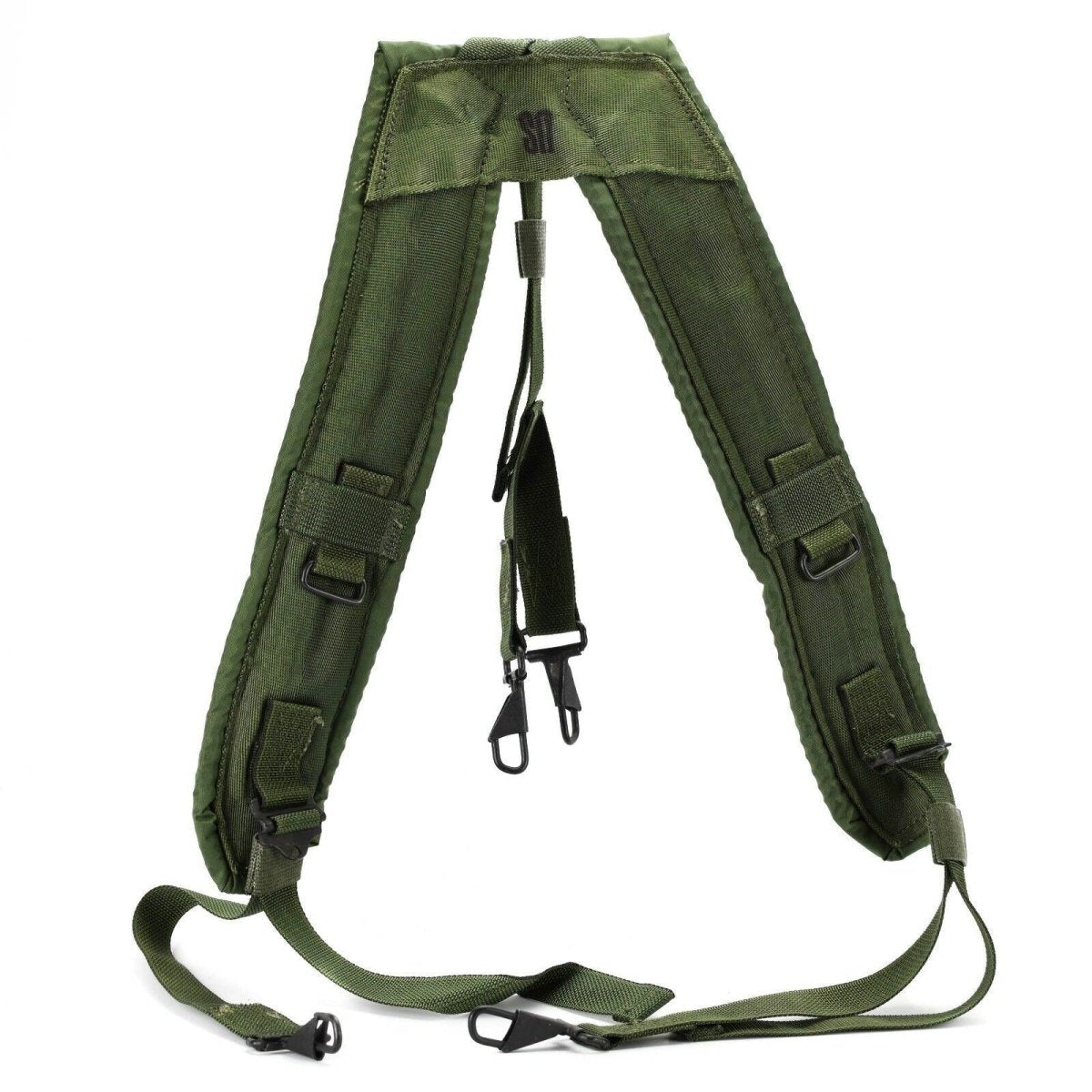Sistema di cinguetti dell'esercito degli Stati Uniti originale Bisende Web Belt LC-2 Military Pistol Green