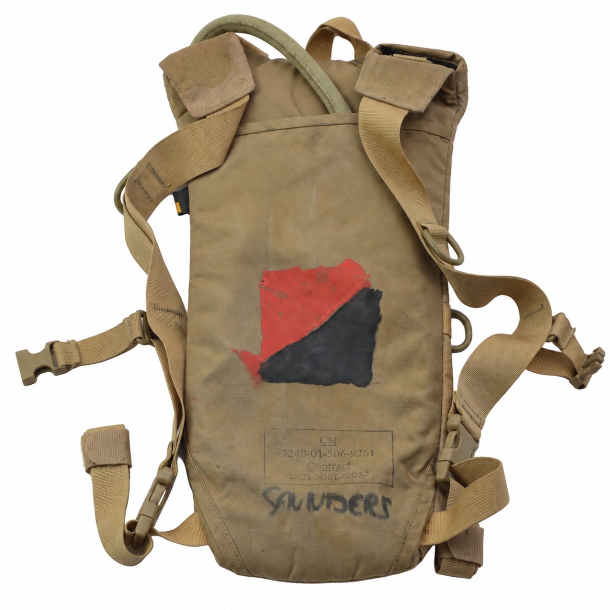 Zaino idrico originale militare americano da 3 litri CamelBak mimetico deserto a 3 colori