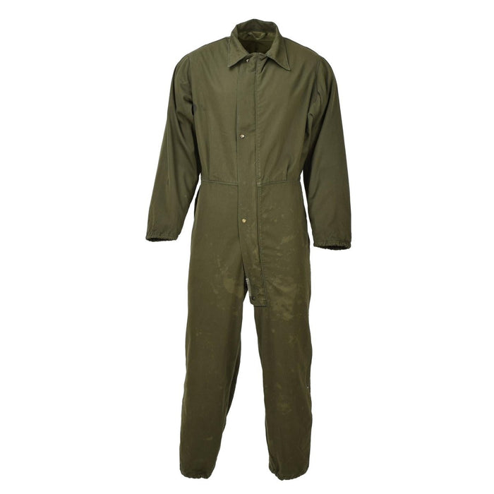 Tuta da lavoro originale da meccanico militare americano, uniforme da lavoro, oliva - GoMilitar