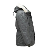 Parka originale militare statunitense N-3B per la stagione fredda, resistente al vento, verde oliva