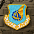 Surplus dell'esercito con insegne PACAF delle forze aeree militari del Pacifico originali degli Stati Uniti