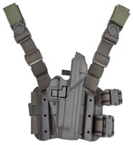 Set di fondine per pistola originale militare statunitense Blackhawk SERPA LV3 Beretta Foliage