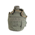 Copri attrezzatura da campo per mensa militare originale in plastica da 0,75 litri, colore oliva