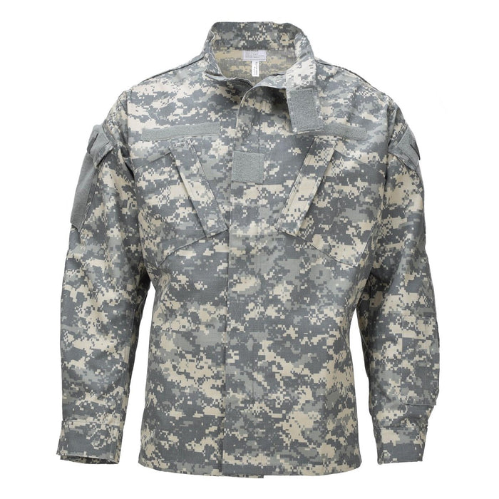 Giacca originale dell'uniforme militare americana con gomiti rinforzati ACU mimetica digitale - GoMilitar