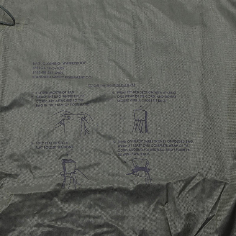 Originale U.S. Military Impermeaproof Borse Closuring Closure Outdoor
