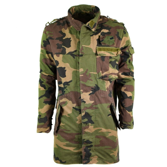 Giacca da campo vintage originale dell'esercito slovacco M97 Parka da combattimento militare slovacco - GoMilitar