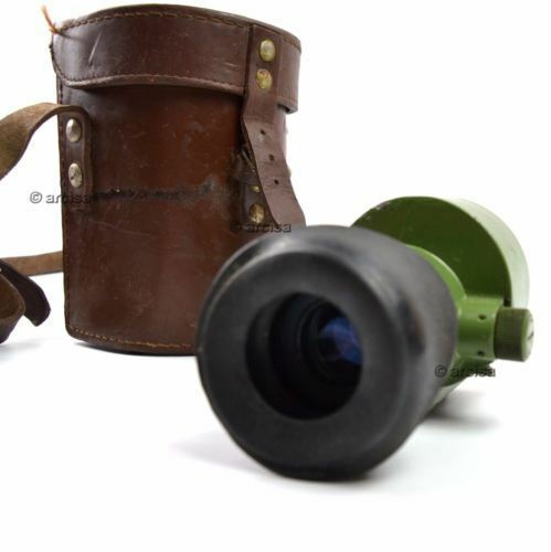 Esercito jugoslavo originale On-M59 Strumento a vista monoculare e custodia in pelle.