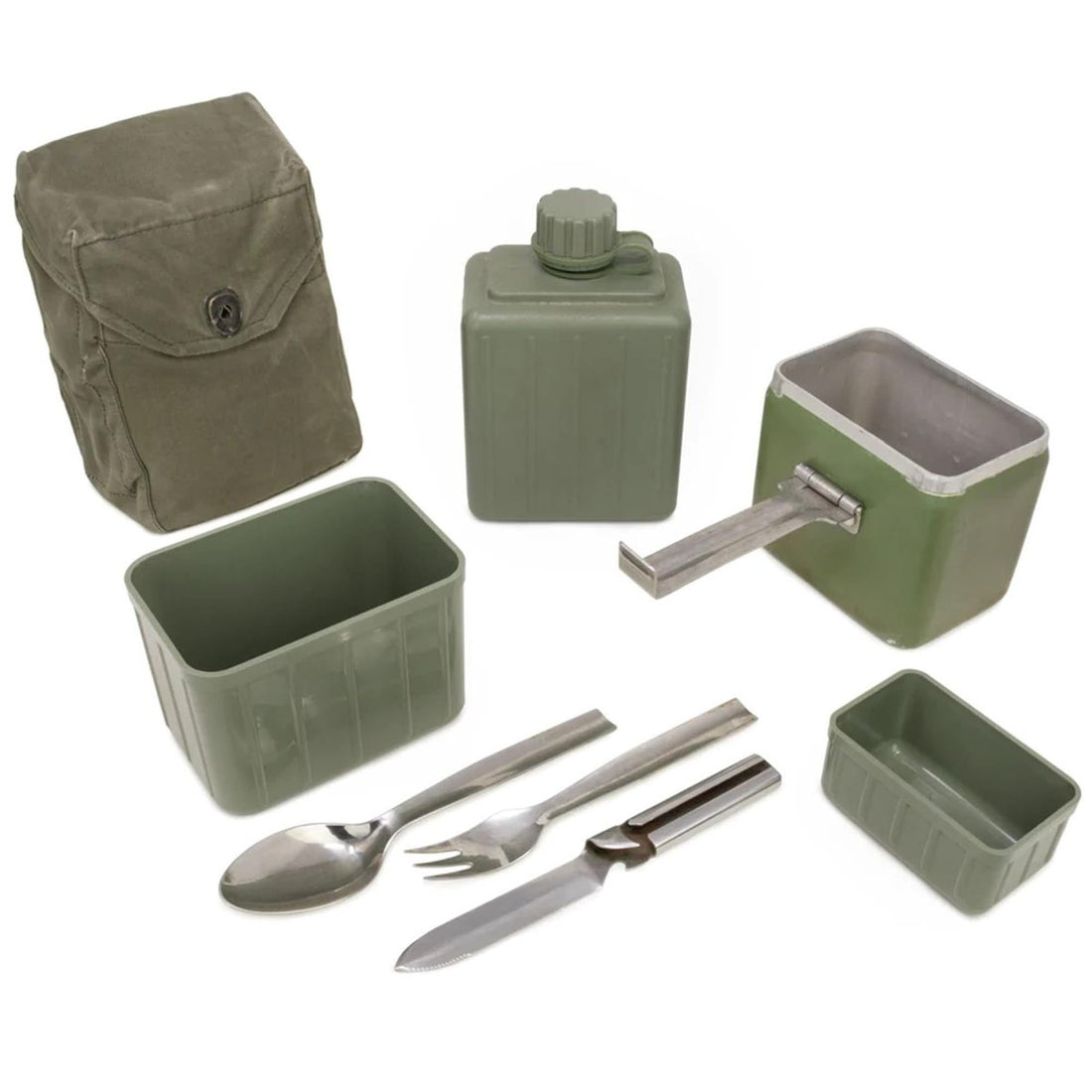 Kit di pasticcio jugoslavo originale. Kit di pasticcio militare dell'esercito Cinteco di mensa