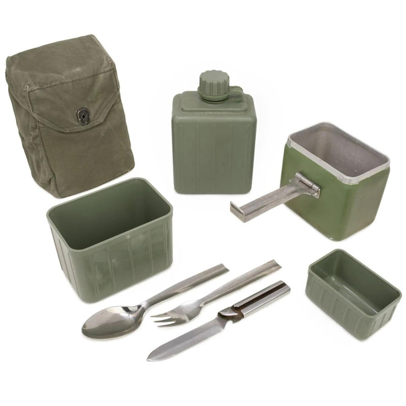 Kit di pasticcio jugoslavo originale. Kit di pasticcio militare dell'esercito Cinteco di mensa