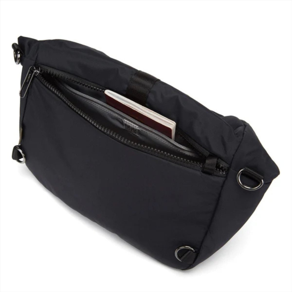 Pacsafe CitySafe CX Convertible Backpack Anti La furto RFID Materiale econilico nero