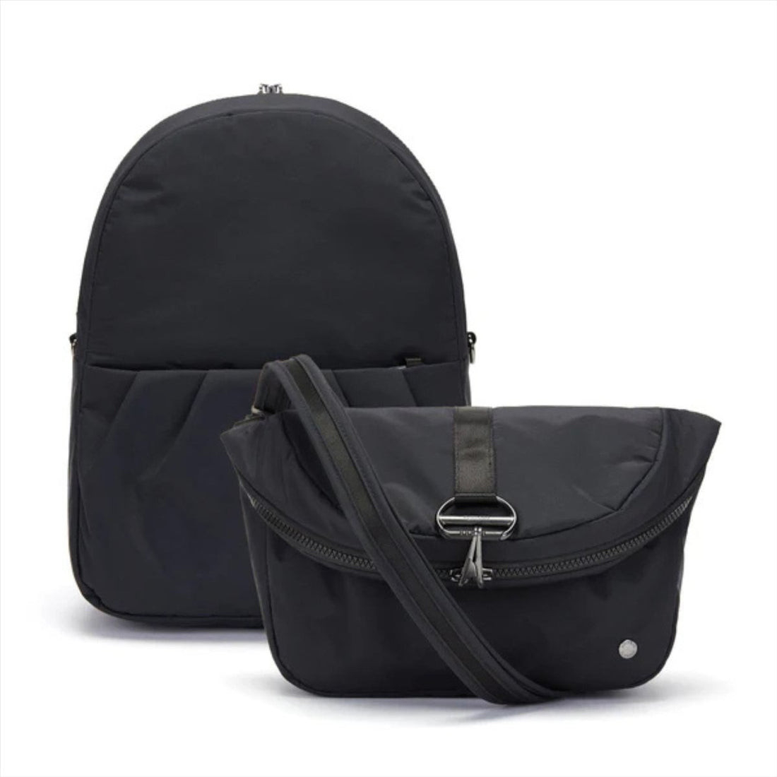 Pacsafe CitySafe CX Convertible Backpack Anti La furto RFID Materiale econilico nero