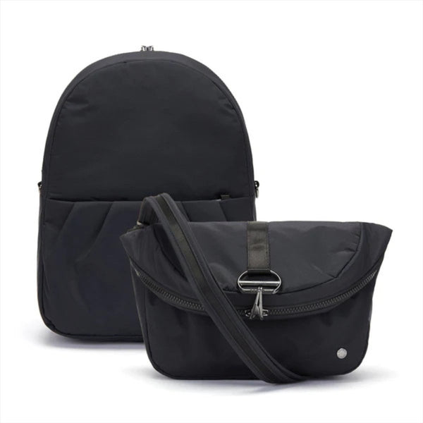 Pacsafe CitySafe CX Convertible Backpack Anti La furto RFID Materiale econilico nero