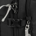 PACSAFE GO 34L VACHE TRAVE TRAVET CORRENDO ON ANTIT FUTO RPET zipper bloccanti neri