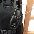 Lucchetto con cavo retrattile Pacsafe Retractasafe 250 Filo in acciaio inossidabile a 4 quadranti