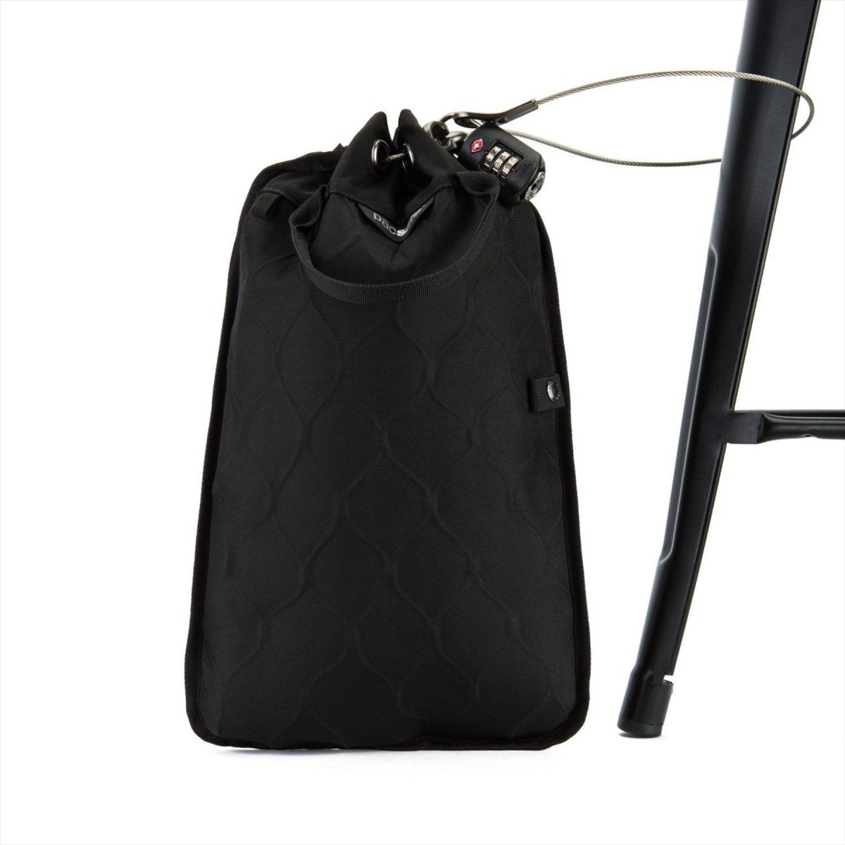Borsa sicura portatile Pacsafe Travelsafe GII 5L antifurto resistente al taglio nera
