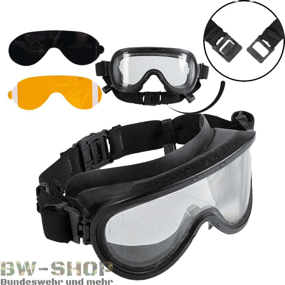 Paulson 510 A-TAC TACTICO GOGGLE Transparente Policarbonato Dual Lens
